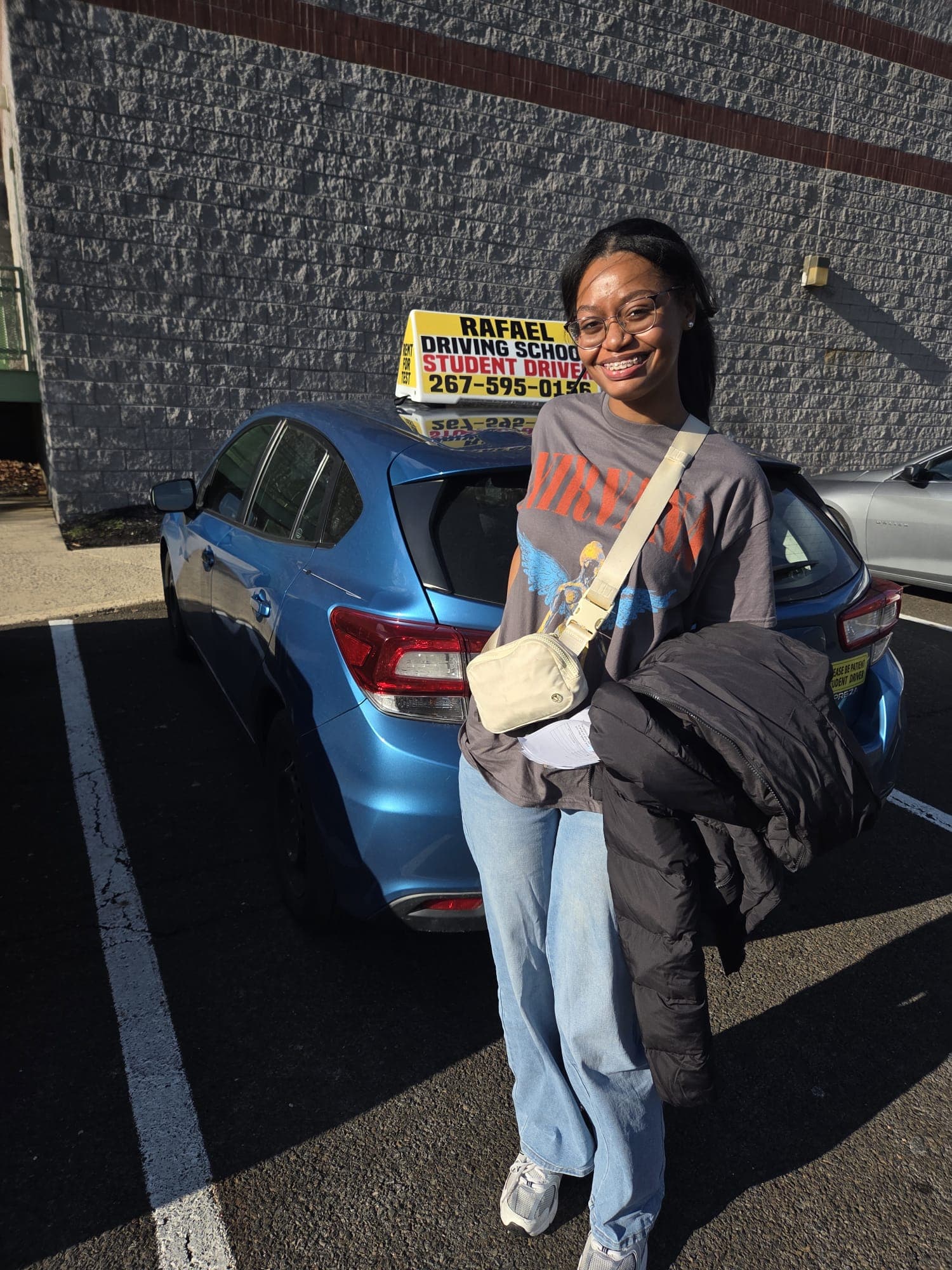 Successful driving school student - January 2026